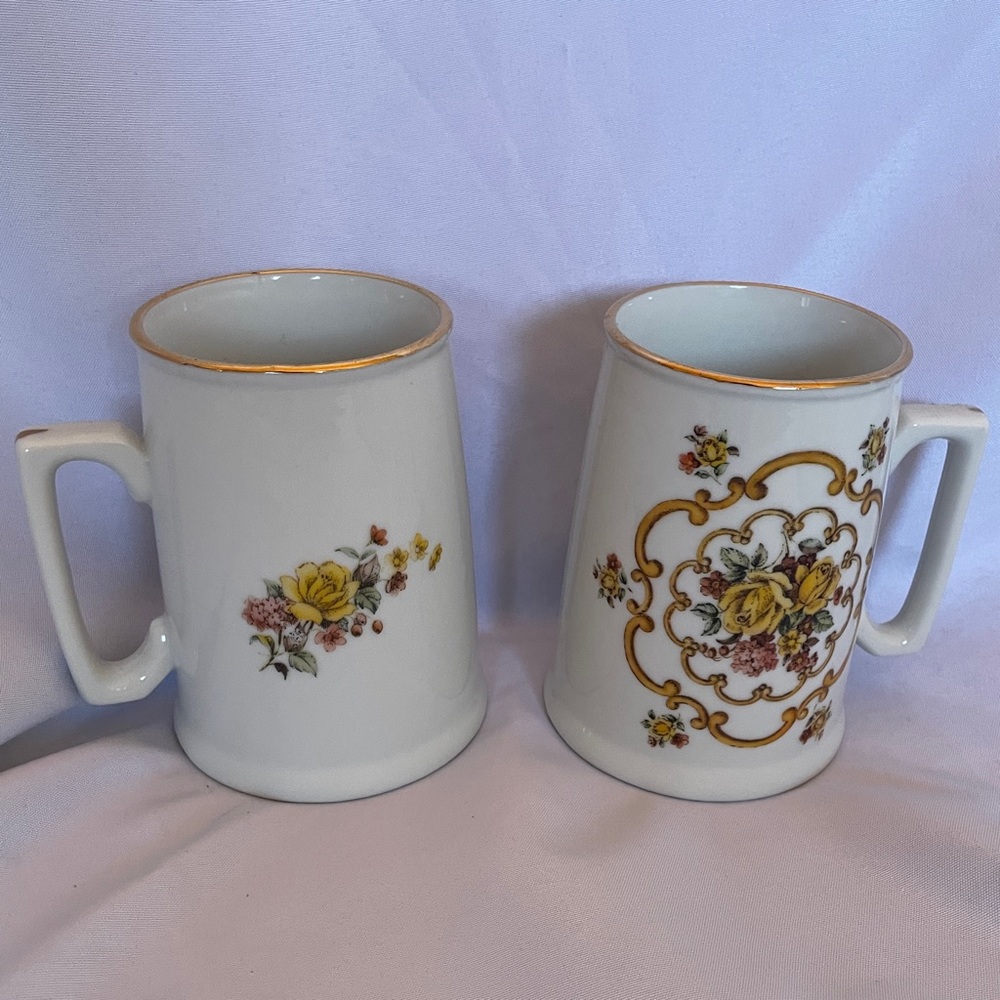 Vintage Fairmont Perfect Porcelain Mugs - Picture 2 of 8